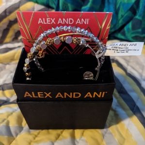 Alex & Ani Wonder Woman bracelet set